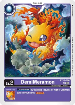 DemiMeramon - Exceed Apocalypse (BT15-006 U)