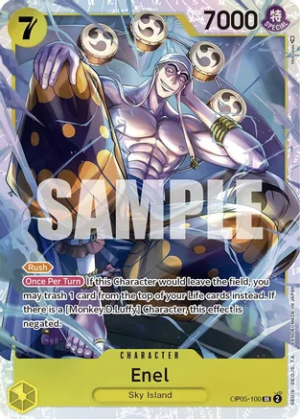 Enel (100) - Awakening of the New Era (OP05-100 SR)