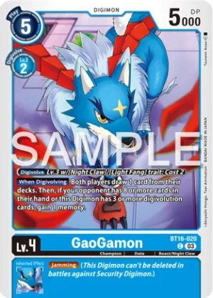 GaoGamon - Beginning Observer (BT16-020 C)