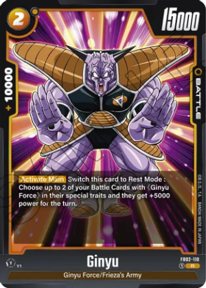 Ginyu - Blazing Aura (FB02-110 R)