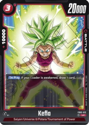 Kefla - FB02-012 - Blazing Aura (FB02-012 UC)
