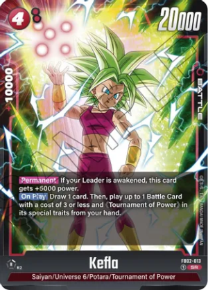 Kefla - FB02-013 - Blazing Aura (FB02-013 SR)