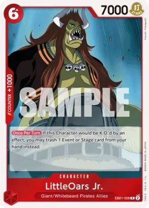 LittleOars Jr. - Extra Booster: Memorial Collection (EB01-008 R)