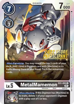 MetalMamemon (2022 Store Participant) - Classic Collection (EX01-050 C)