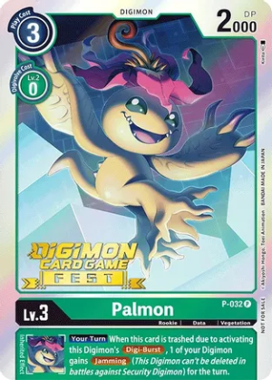 Palmon - P-032 (Digimon Card Game Fest 2022) - Digimon Promotion Cards (D-PR)