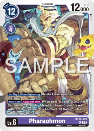 Pharaohmon - Beginning Observer (BT16-078 U)