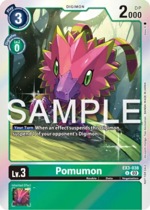 Pomumon (Official Tournament Pack Vol.12) - Draconic Roar (EX03-038 U)