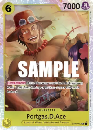 Portgas.D.Ace - Starter Deck 9: Yamato (ST09-010 SR)