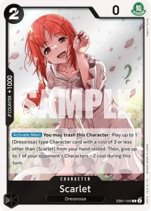 Scarlet - Extra Booster: Memorial Collection (EB01-042 R)