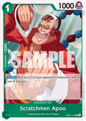Scratchmen Apoo - Extra Booster: Memorial Collection (EB01-015 R)