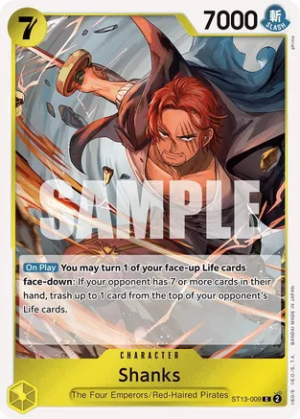 Shanks - Ultra Deck: The Three Brothers (ST13-009 C)