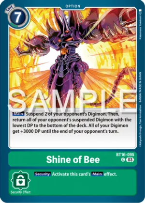 Shine of Bee - Beginning Observer (BT16-095 C)