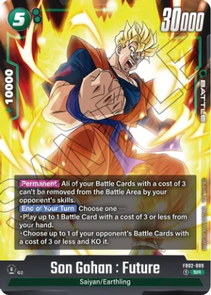 Son Gohan : Future - Blazing Aura (FB02-089 SR)