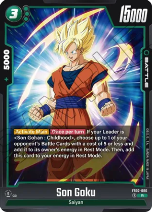 Son Goku - FB02-086 - Blazing Aura (FB02-086 R)