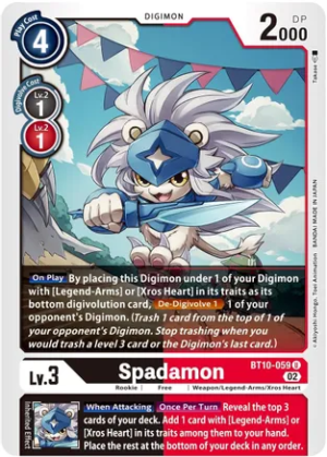 Spadamon - Xros Encounter (BT10-059 U)