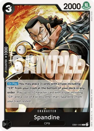 Spandine - Extra Booster: Memorial Collection (EB01-043 R)