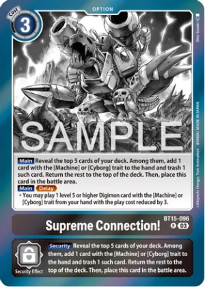 Supreme Connection! - Exceed Apocalypse (BT15-096 R)