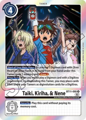 Taiki, Kiriha, & Nene - Dimensional Phase (BT11-095 R)