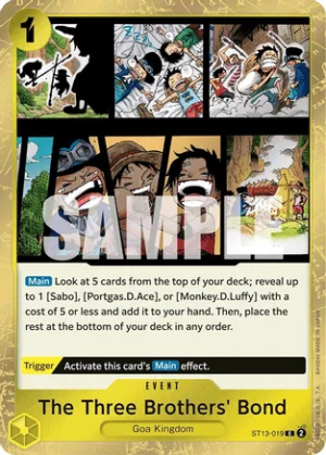The Three Brothers' Bond - Ultra Deck: The Three Brothers (ST13-019 C)