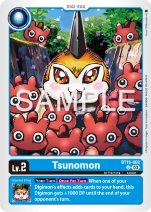 Tsunomon - Exceed Apocalypse (BT15-002 U)