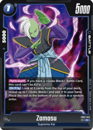 Zamasu - FB02-042 - Blazing Aura (FB02-042 R)