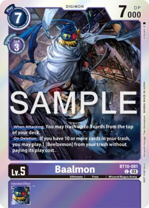 Baalmon (Winner Pack -Exceed Apocalypse-) - Xros Encounter (BT10-081 C)