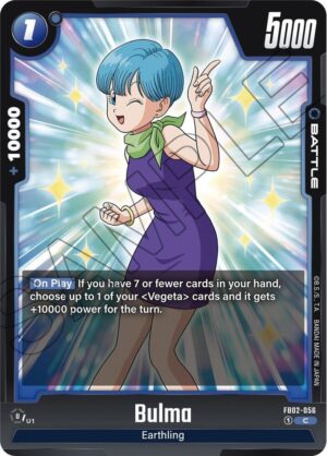Bulma - FB02-056 - Blazing Aura (FB02-056 C)