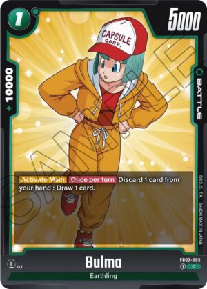 Bulma - FB02-095 - Blazing Aura (FB02-095 C)