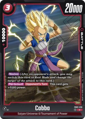 Cabba - Blazing Aura (FB02-010 C)