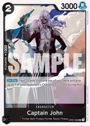 Captain John - 500 Years in the Future (OP07-082 UC)