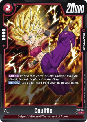 Caulifla - FB02-007 - Blazing Aura (FB02-007 R)