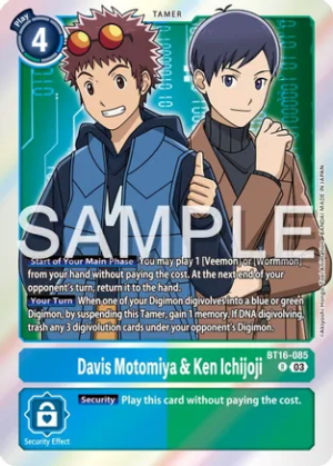 Davis Motomiya & Ken Ichijoji - Beginning Observer (BT16-085 R)