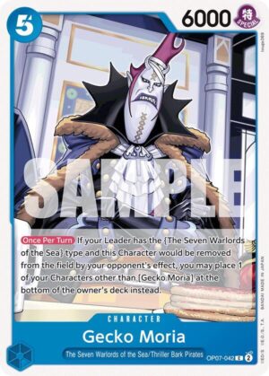 Gecko Moria (042) - 500 Years in the Future (OP07-042 C)