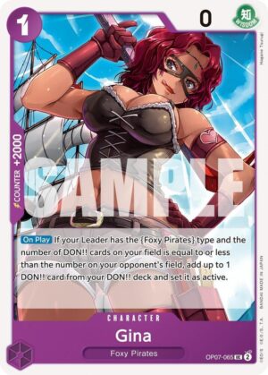 Gina - 500 Years in the Future (OP07-065 UC)