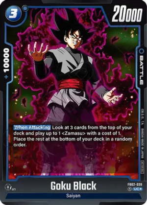 Goku Black - FB02-039 (Championship Pack 01) - Tournament and Championship Promos (DBSFW_TPR)