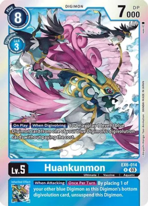 Huankunmon - Infernal Ascension (EX6-014 R)