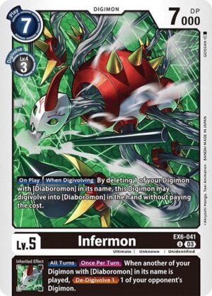 Infermon - Infernal Ascension (EX6-041 U)
