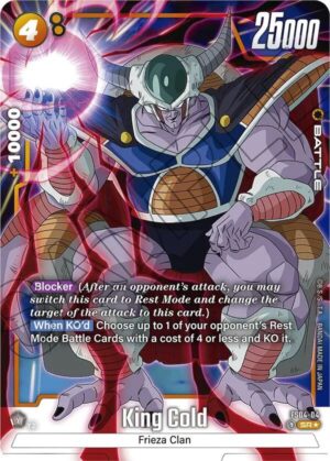 King Cold (Bonus Pack Alternate Art) - Starter Deck 4: Frieza (FS04-04 SR)