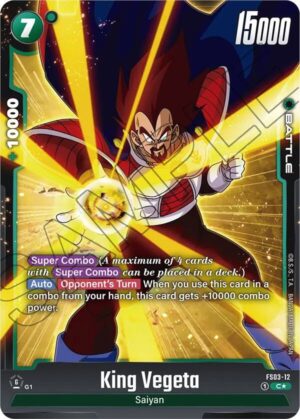 King Vegeta (Bonus Pack Alternate Art) - Starter Deck 3: Broly (FS03-02 C)