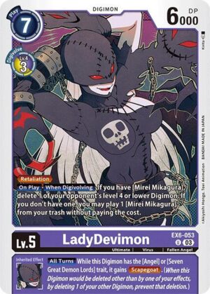 LadyDevimon - Infernal Ascension (EX6-053 U)