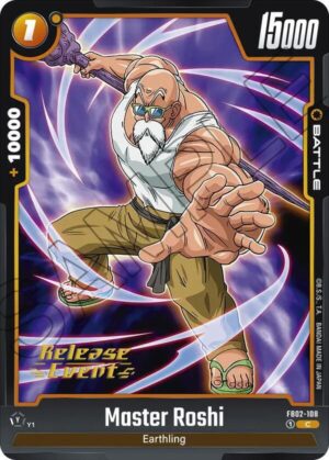 Master Roshi - FB02-108 - Blazing Aura Release Event Cards (FB02_PR)