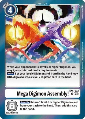Mega Digimon Assembly! - Infernal Ascension (EX6-072 R)