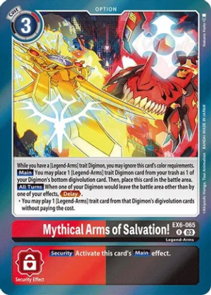Mythical Arms of Salvation! - Infernal Ascension (EX6-065 R)