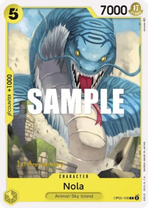 Nola - Awakening of the New Era: 1st Anniversary Tournament Cards (OP05 ANN)
