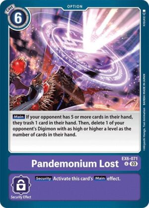 Pandemonium Lost - Infernal Ascension (EX6-071 U)