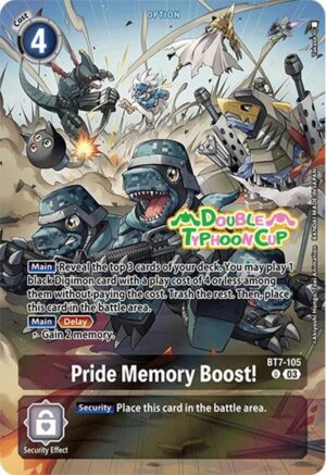 Pride Memory Boost! (Bonus Pack) - Starter Deck 17: Double Typhoon Advanced Deck Set Pre-Release Cards (ST17_PR)