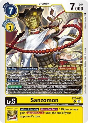 Sanzomon - Infernal Ascension (EX6-025 C)