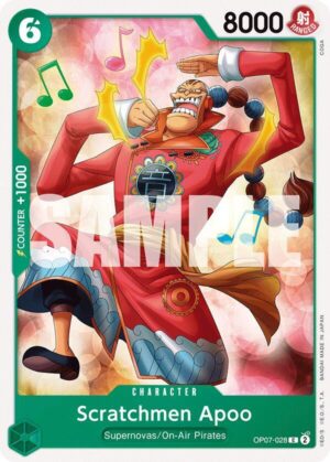Scratchmen Apoo - 500 Years in the Future (OP07-028 C)