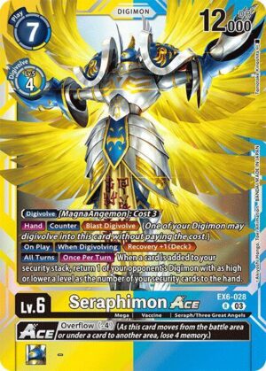 Seraphimon ACE - Infernal Ascension (EX6-028 R)
