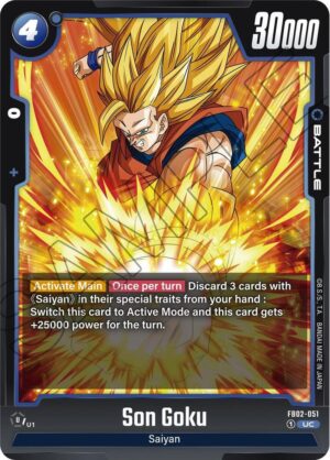 Son Goku - FB02-051 - Blazing Aura (FB02-051 UC)